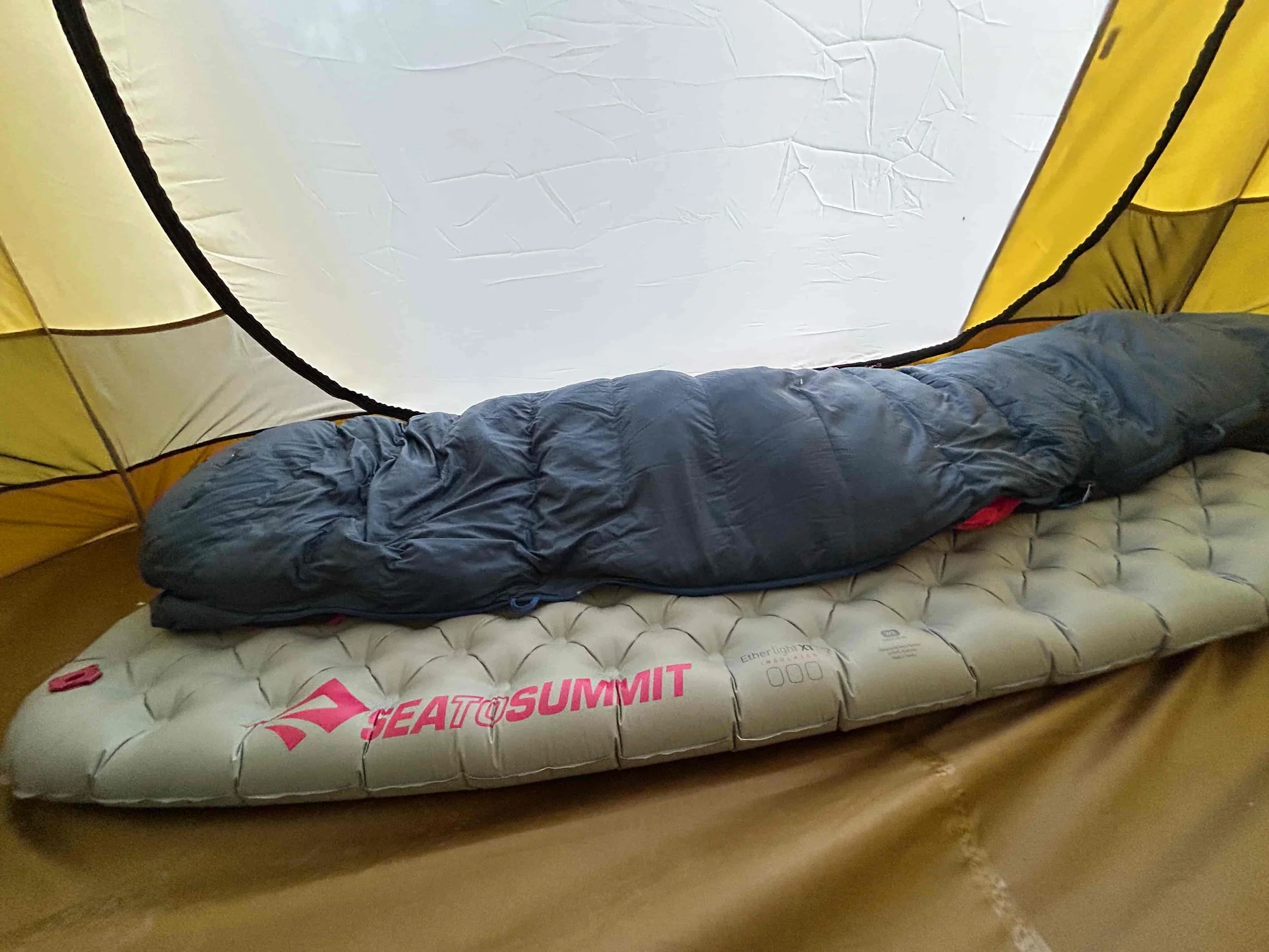 Sea To Summit Ether Light XT Insulated Air and XT Extreme Sleeping